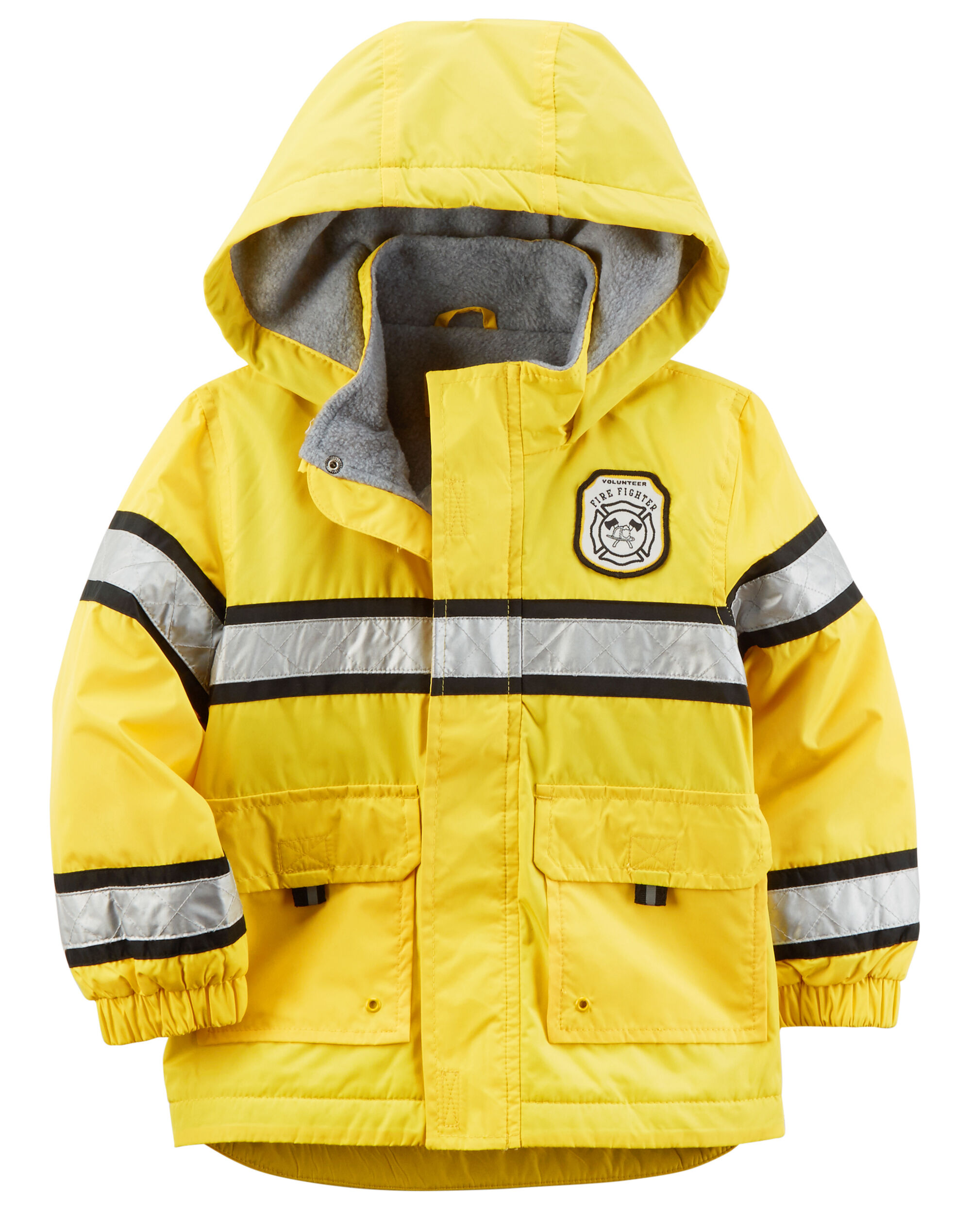 Carters Boys Toddler Fireman Raincoat Slicker