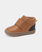 Baby Boy Every Step&reg; First Walker Boots - Brown, image 6 of 6 slides