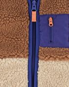 Baby Zip-Up Sherpa Vest, image 3 of 4 slides