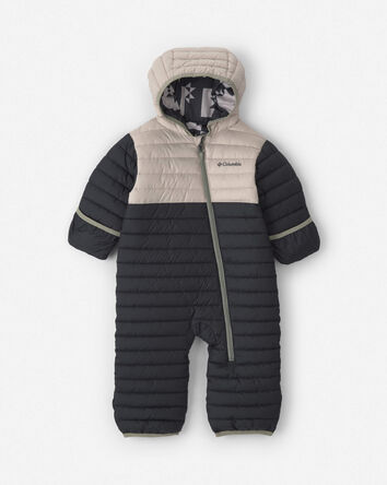Baby Boy Columbia Powder Lite&trade; II Reversible Bunting- Black, 