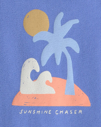 B&eacute;b&eacute; - Barboteuse sans manches &laquo;Sunshine Chaser&raquo; - Bleu, 