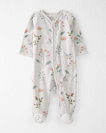 Baby Organic Cotton Sleeper Pyjamas, 