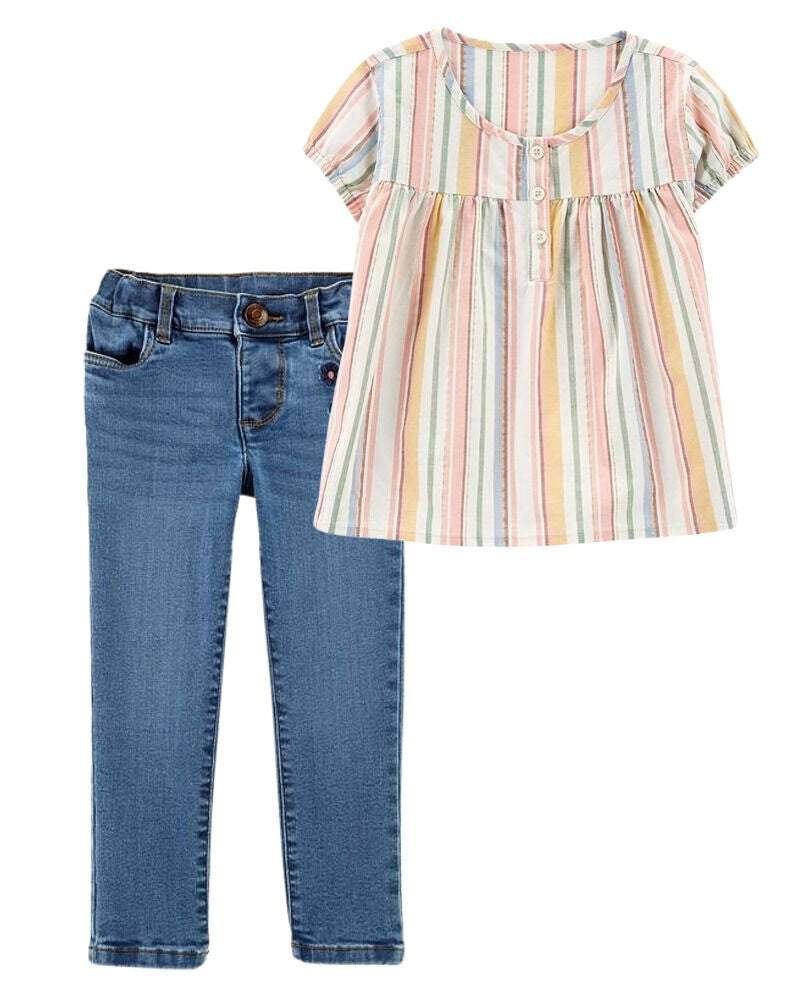 Carter's shop baby jeans