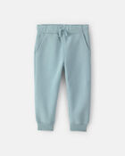 Toddler Boy Fleece Joggers - Blue, image 1 of 4 slides