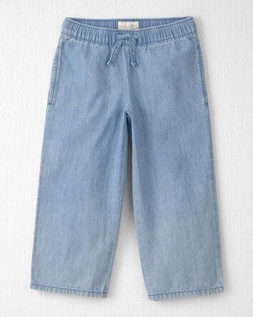 Tout-petit fille - Pantalon en chambray de coton biologique, 