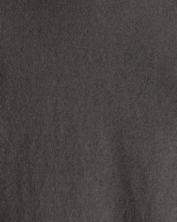 Boys Long-Sleeve Polo Sweater - Grey, 