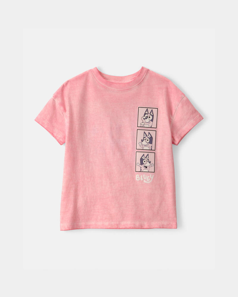 Tout-petit fille - T-shirt &agrave; imprim&eacute; Bluey&trade; - Rose, image 1 sur 4 diapositives