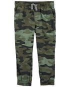 Toddler Camo Everyday Pull-On Pants, image 1 of 4 slides