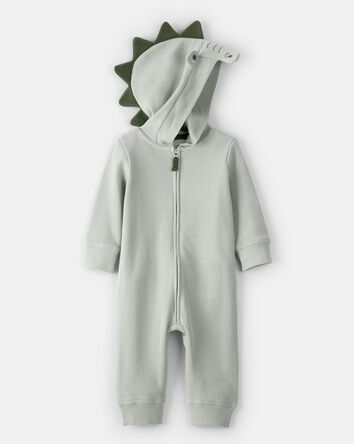 B&eacute;b&eacute; gar&ccedil;on - Combinaison &agrave; manches longues et capuchon isotherme Alligator&nbsp;&ndash; Vert, 