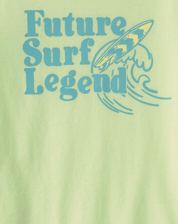Toddler 'Future Surf Legend' Graphic Tee - Green, 