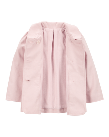 Baby Cotton Woven Jacket - Pink, 