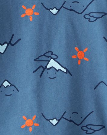 Toddler Boy Mountain Long-Sleeve Graphic Tee - Blue, 