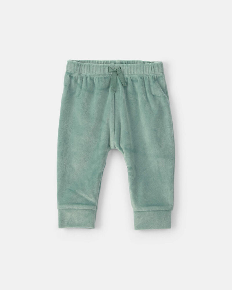 B&eacute;b&eacute; fille - Ensemble 3 pi&egrave;ces haut manches longues &agrave; motif ours et pantalon &ndash; Vert, image 2 sur 4 diapositives