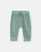 B&eacute;b&eacute; fille - Ensemble 3 pi&egrave;ces haut manches longues &agrave; motif ours et pantalon &ndash; Vert, image 2 sur 4 diapositives