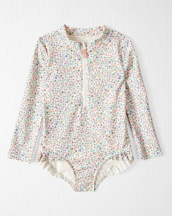 Toddler Recycled Ruffle Swimsuit, 