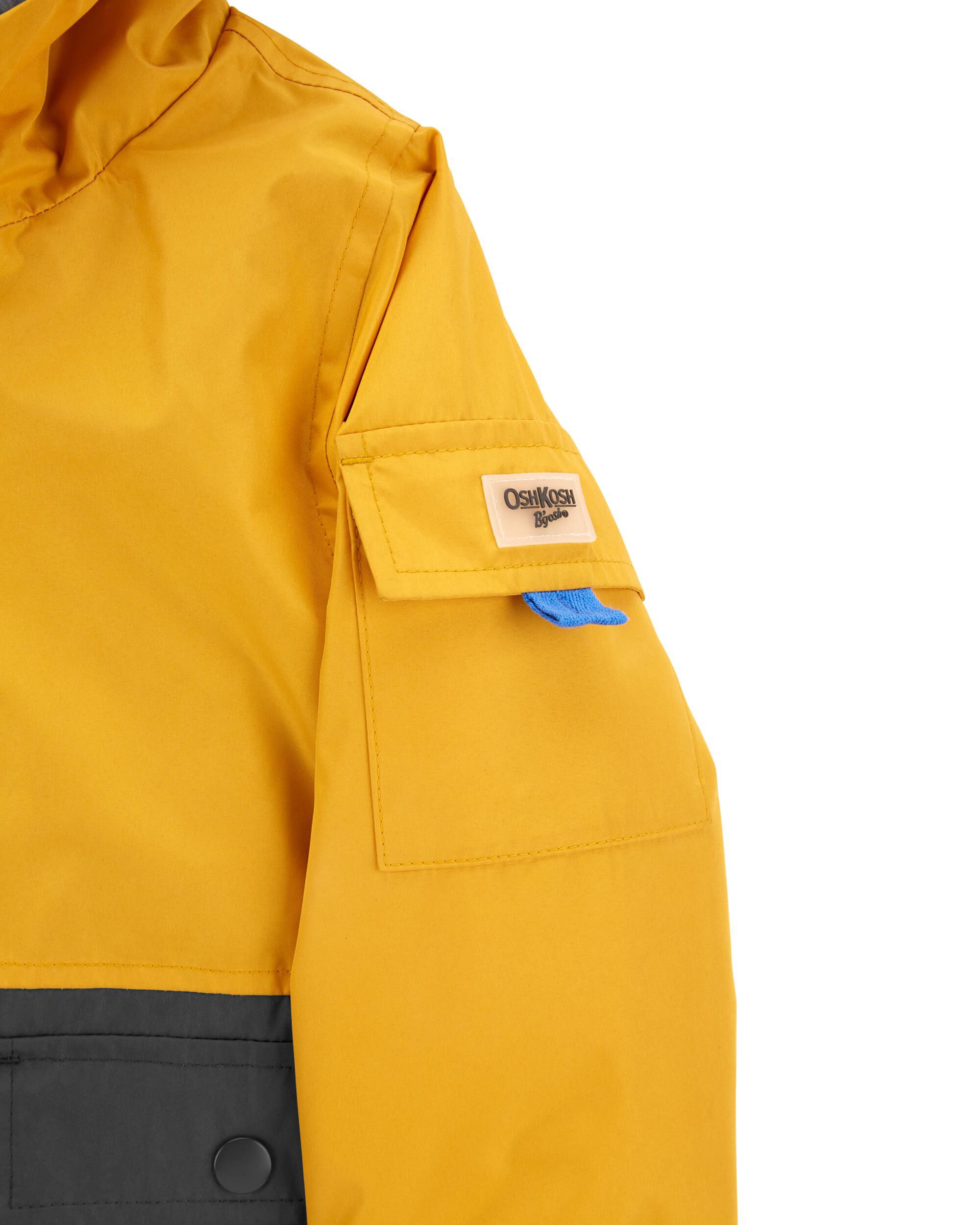 Pull and bear yellow coat hot sale