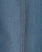 Girls Denim Barrel Jeans - Medium Wash, image 3 of 5 slides