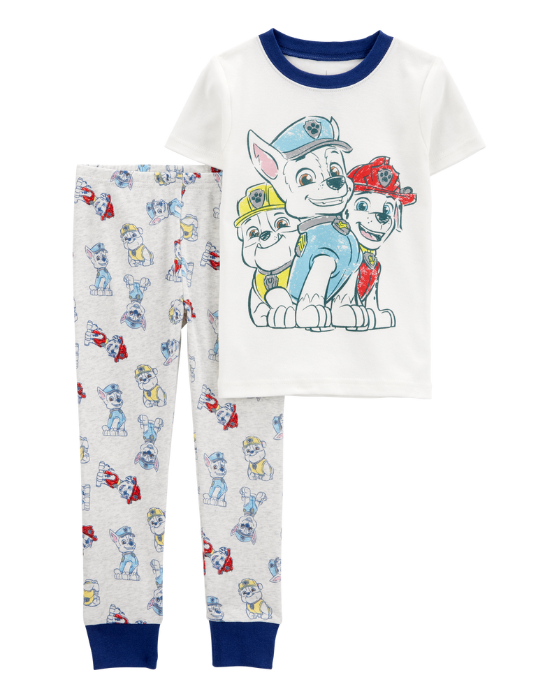 Toddler PAW Patrol Snug Fit Cotton 2-Piece Pyjamas, image 1 of 3 slides