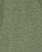 Baby Boy Pull-On French Terry Shorts - Green, image 3 of 4 slides