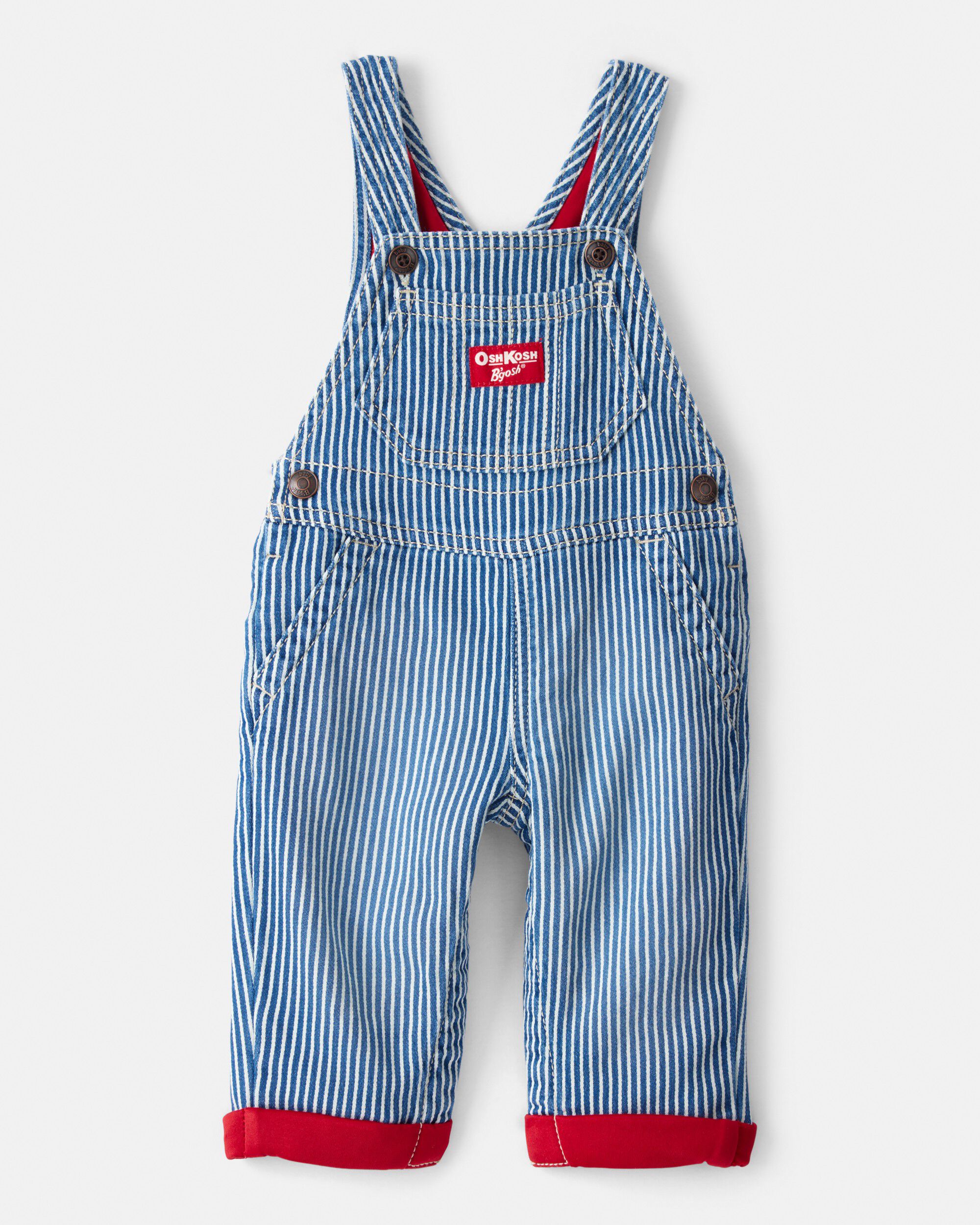 Baby Vintage Inspired Hickory Denim Overalls | Carter's Oshkosh Canada