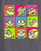 Filles - T-shirt &agrave; imprim&eacute; Minions de D&eacute;testable Moi - Gris, image 4 sur 4 diapositives