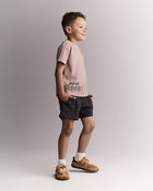 Toddler Relaxed Tee - Mauve, image 1 of 6 slides
