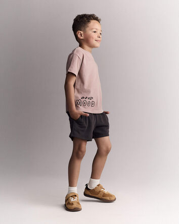 Tout-petit - T-shirt d&eacute;contract&eacute; - Mauve, 