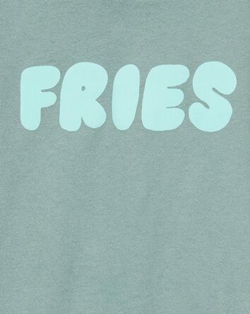 Toddler Fries Short-Sleeve Graphic Tee - Green, 