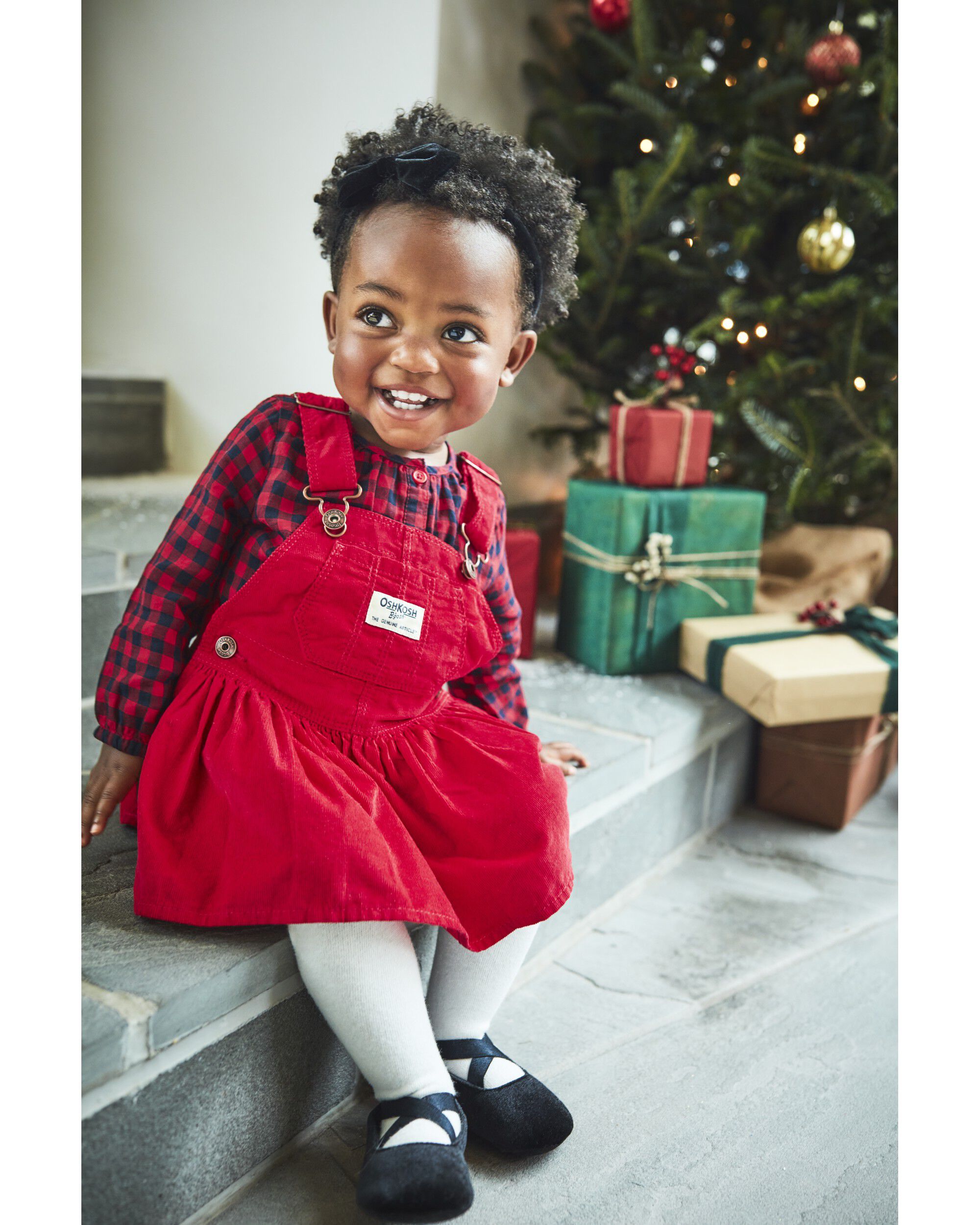 Red Corduroy Jumper Dress Carter s Oshkosh Canada