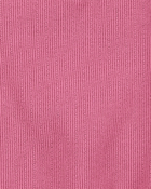 Enfant en bas âge Débardeur côtelé - Rose prune, image 2 sur 3 diapositives
