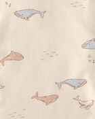Baby 4-Pack Whale Burp Cloths, image 2 of 2 slides
