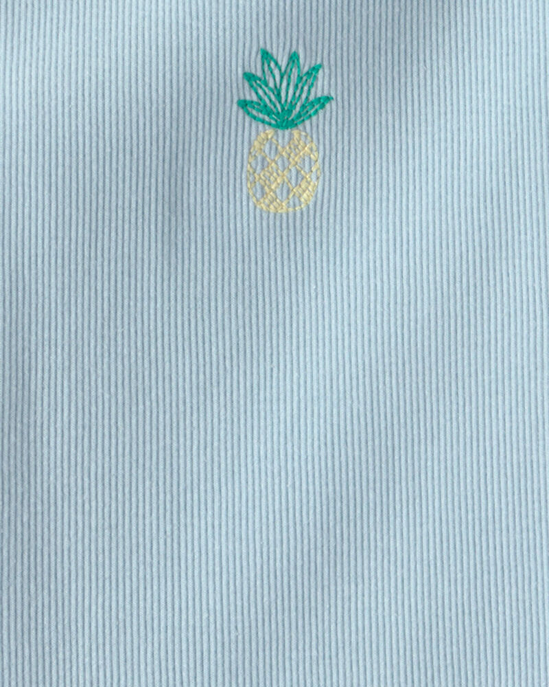 Filles - D&eacute;bardeur &agrave; motif d&rsquo;ananas - Bleu, image 2 sur 2 diapositives