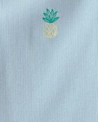 Filles - D&eacute;bardeur &agrave; motif d&rsquo;ananas - Bleu, image 2 sur 2 diapositives