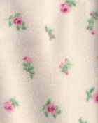 Baby Girl Recycled Mircofleece Jumpsuit in Radiant Rose, image 4 of 4 slides