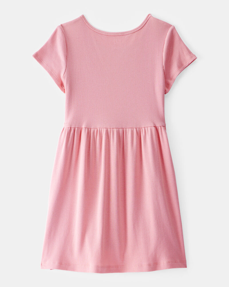 Girls Ribbed Dress, image 2 of 4 slides