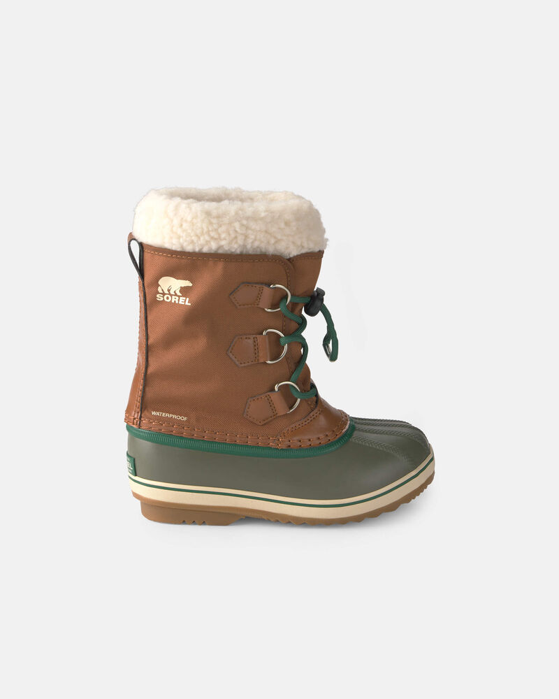 Boys SOREL Yoot Pac&trade; Winter Snow Boot - Tan, image 3 of 3 slides