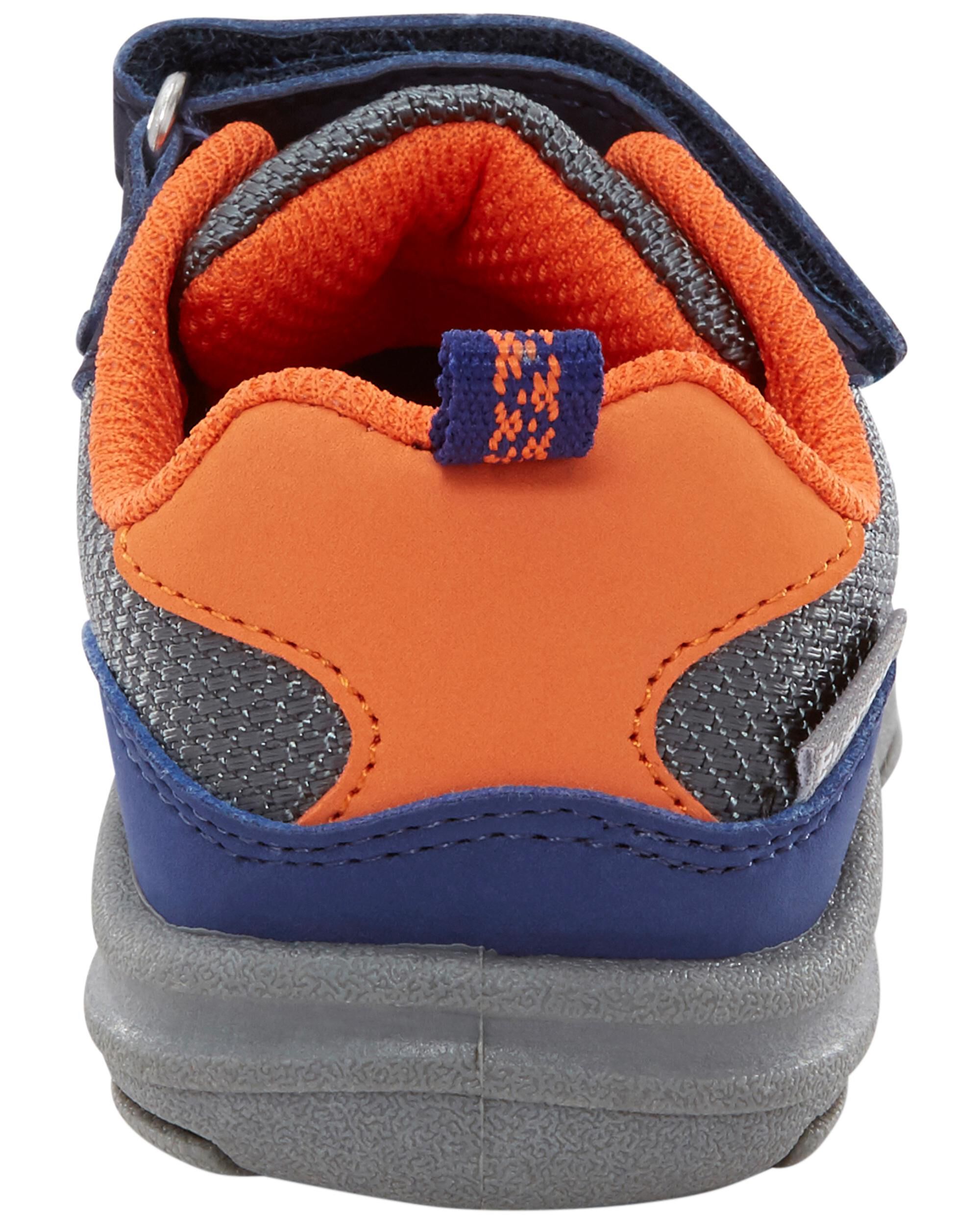 Boys top orange sneakers