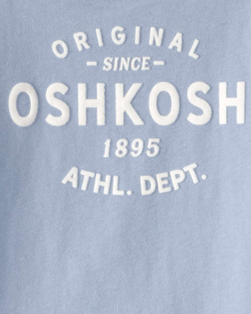 Baby OshKosh Logo Short-Sleeve Graphic Tee - Blue, image 3 of 4 slides