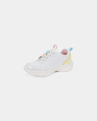 Tout-petit fille - Chaussures de sport &agrave; breloques sur les lacets - Blanc, image 12 sur 12 diapositives