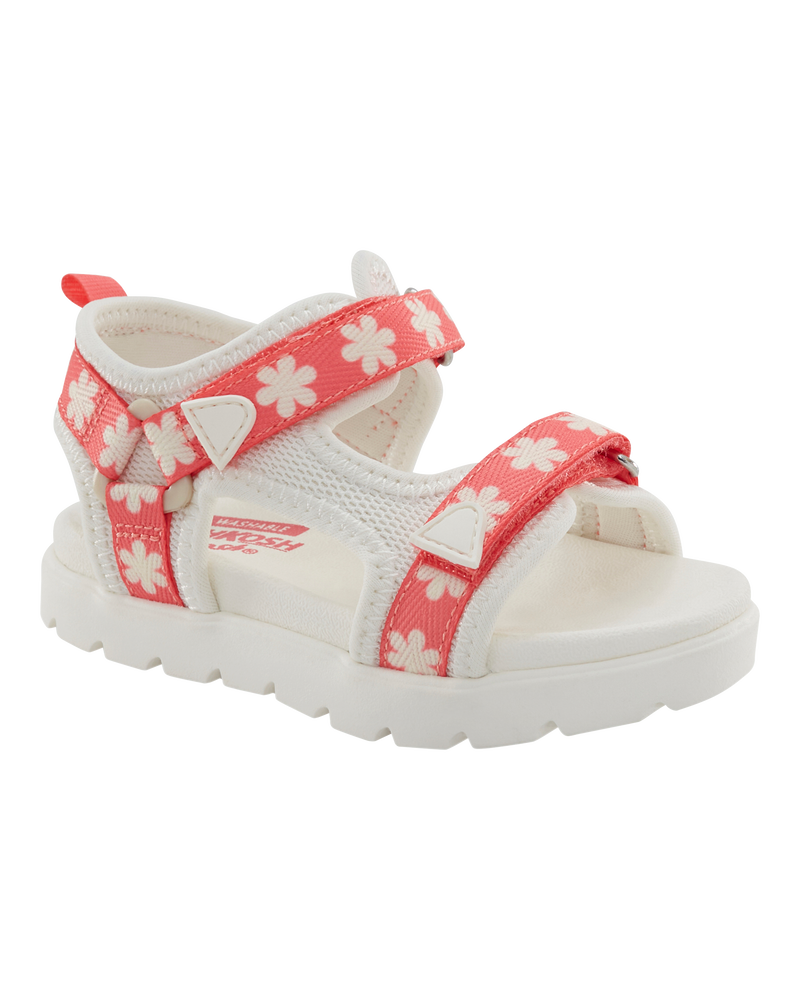 Toddler Girl Casual Floral Meadow Sandals, image 1 of 7 slides