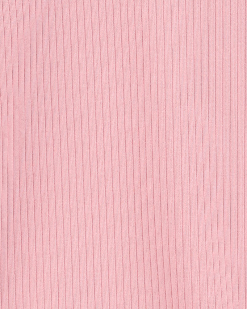 Kid Long-Sleeve Ribbed Top, image 2 of 3 slides