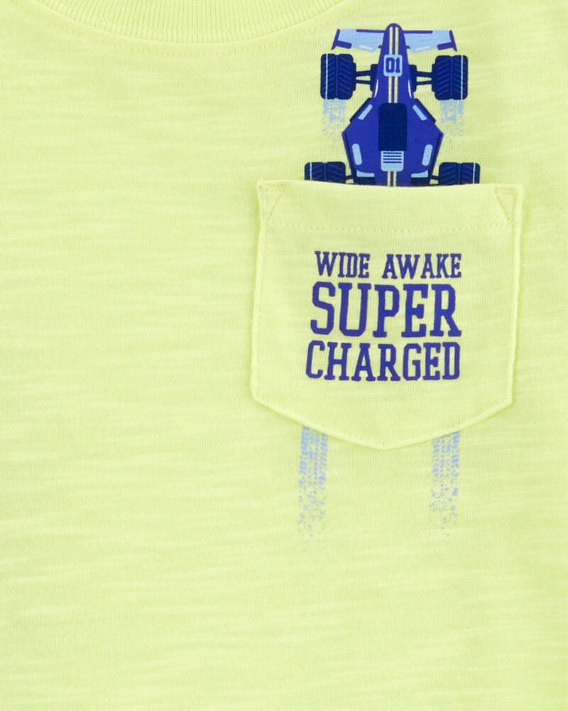 Toddler 2-Piece Racing Loose Fit Pyjamas, image 3 of 5 slides