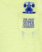 Toddler 2-Piece Racing Loose Fit Pyjamas, image 3 of 5 slides