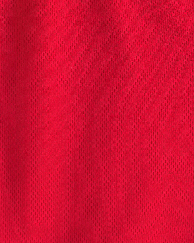 Toddler Boy Mesh Active Shorts - Red, image 3 of 4 slides