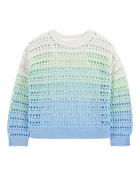 Kid Ombre Long-Sleeve Sweater, image 1 of 3 slides