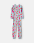 Filles - Pyjama ajust&eacute; 1 pi&egrave;ce en DreamPlush &agrave; motif aliment g&acirc;terie &ndash; Bleu, image 1 sur 3 diapositives