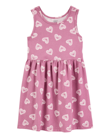 Kid Heart Tank Dress, 