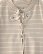 Baby Boy 2-Pack Sports Sleeper - White/Brown, image 2 of 5 slides