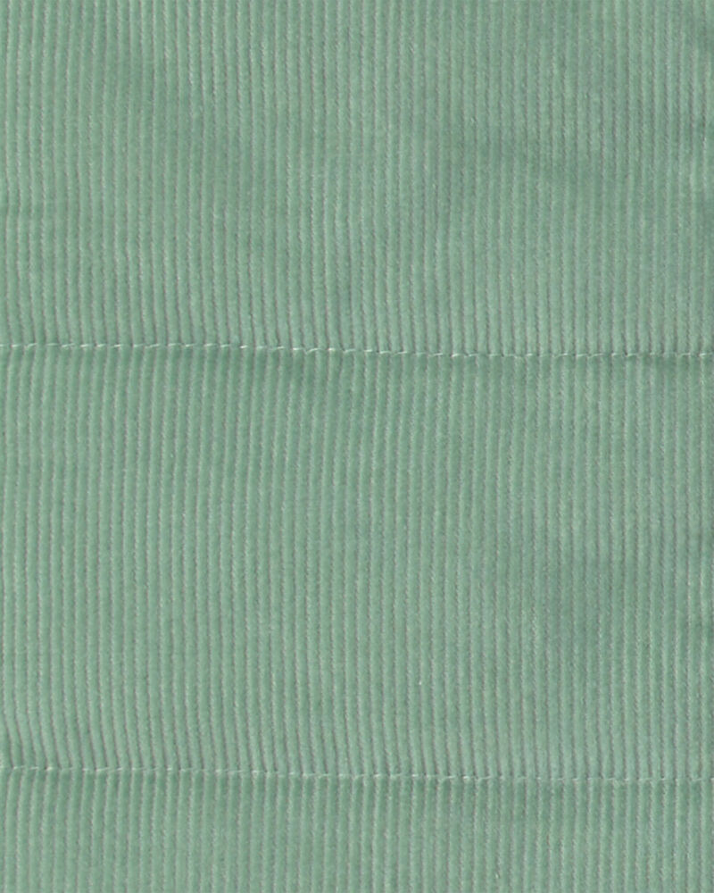 Baby Boy 3-Piece Corduroy Long-Sleeve Layering Set - Green/Brown, image 5 of 6 slides