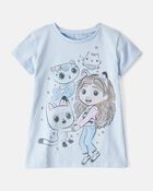 Toddler Girl Gabby's Dollhouse Short-Sleeve Graphic Tee - Blue, image 1 of 3 slides